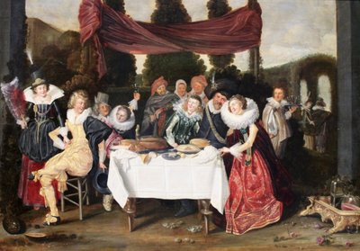 Merry Company av Dirck Hals