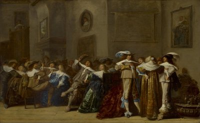 Det glada sällskapet av Dirck Hals