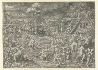 syndafloden av Dirck Vellert
