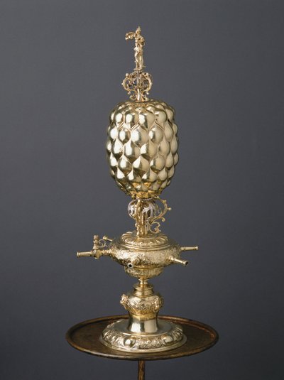 Paketförgylld trickdricksbägare, c.1630 av Dirich Utermarke