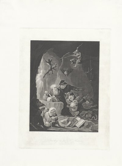 The Temptation of Saint Anthony (titel på objekt) av Dirk Jurriaan Sluyter