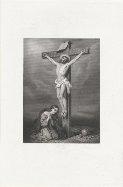 Maria Magdalena vid korset av Dirk Jurriaan Sluyter