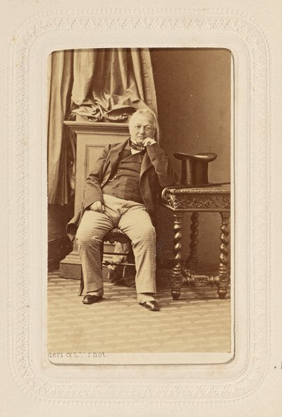 M. [Louis Adolphe] Thiers (1797 - 1877) av Disdéri and Cie.