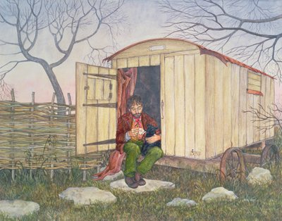 Shepherds Hut, från Far from the Madding Crowd, av Thomas Hardy av Ditz