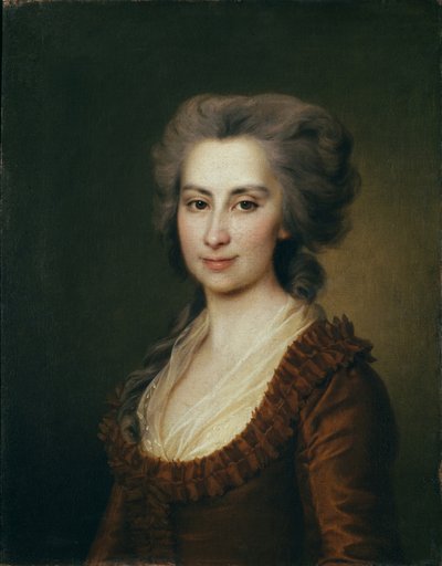Porträtt av grevinnan Praskovya Vorontsova 1749-1797, tidigt 1790-tal av Dmitri Grigorievich Levitsky