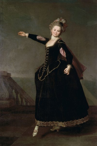 Porträtt av Natalia Semyonovna Borshcheva 1758-1843, 1776 av Dmitri Grigorievich Levitsky