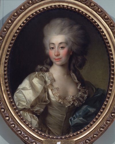 Porträtt av Ursula Mniszeck, 1782 av Dmitri Grigorievich Levitsky