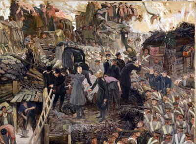 Sevastopols försvar av Dmitri Nikolayevich Kardovsky