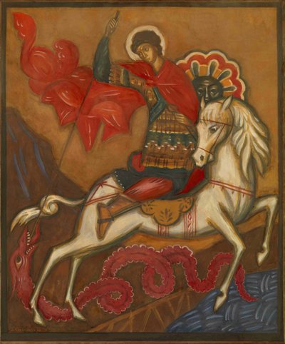 Sankt Georg och draken av Dmitri Semyonovich Stelletsky