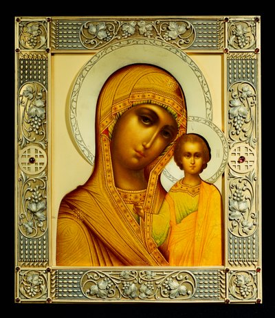 Ikon av Jungfru Kazanskaya, Moskva av Dmitrii Smirnov