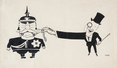 Kapitalism och tysk militarism är stora vänner, 1920-1925. av Dmitriy Stakhievich Moor