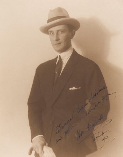 Prins Felix Yusupov, greve Sumarokov-Elston 1887-1967, ca. 1930. av Dmitry Romanovich Wasserman