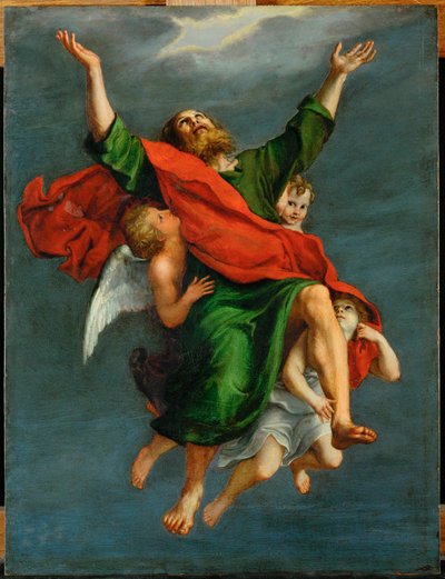 Die Entrückung des heiligen Paulus von Domenichino (1581-1641)