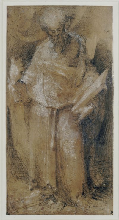 Apostel (den helige Bartolomeus) av Domenico Beccafumi