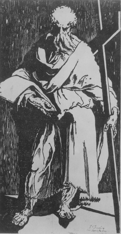 Sankt Filip, ca. 1540-1550. av Domenico Beccafumi