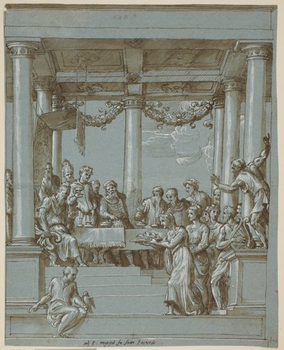 Herodes bankett av Domenico Campagnola