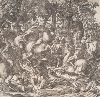 Ridtävling av Domenico Campagnola