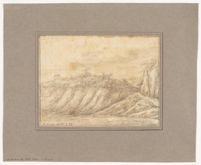 Utsikt från Solfatara di Pozzuoli, Neapel. av Domenico Gargiulo