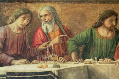Den sista måltiden, 1480 av Domenico Ghirlandaio