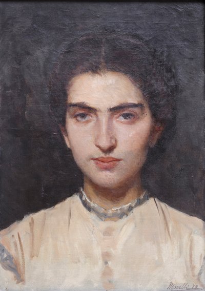 Porträtt av Concettina av Domenico Morelli