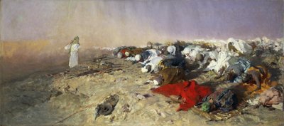 Muhammeds predikan av Domenico Morelli