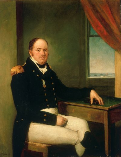 Sir Thomas Masterman Hardy (1769-1839) av Domenico Pellegrini