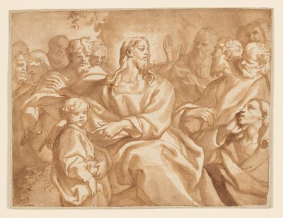 Lida de små barnen av Domenico Piola