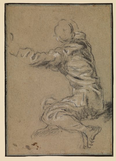 Man sittande, 1500-talet av Domenico Robusti Tintoretto