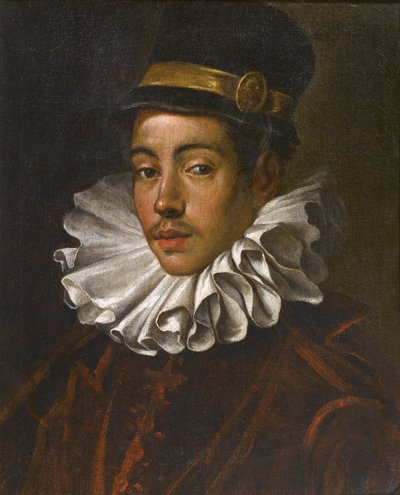 Porträtt av Ito Mancio, ca 1585. av Domenico Robusti Tintoretto