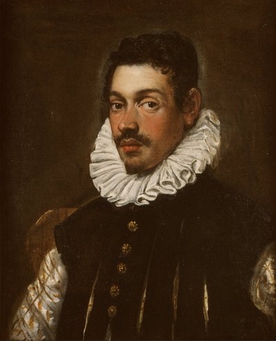 Porträtt av en gentleman av Domenico Tintoretto