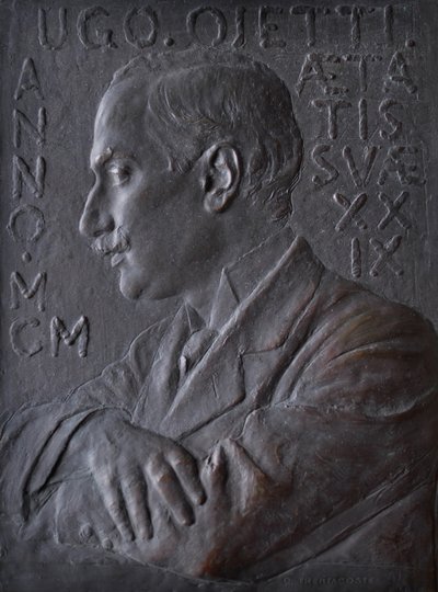 Porträtt av Ugo Ojetti av Domenico Trentacoste