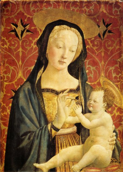 Madonna med barn av Domenico Veneziano