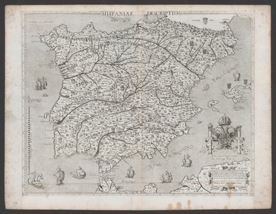Hispaniae Descriptio de Domenico Zenoi (1560) av Domenico Zenoi