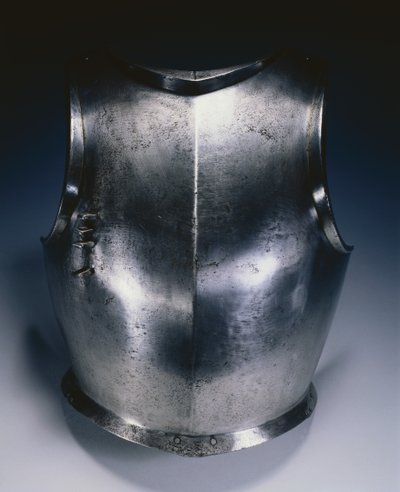 Gotisk bröstplatta med lansstödsfäste, c.1490-1500 av Domenico dei Barini