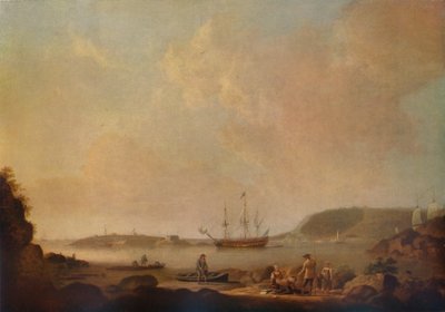 Drakes Island, Plymouth, 1773 av Dominic Serres