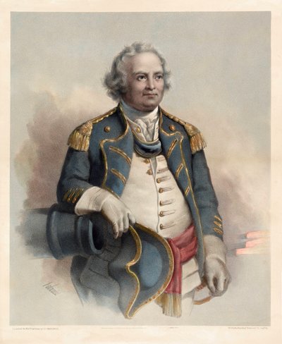 Generalmajor Israel Putnam, pub. 1864 av Dominique C. Fabronius