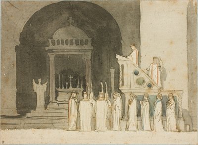 Himlens altare av Dominique Papety