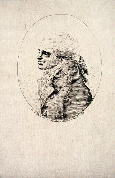 Jean-Louis Duport (1749-1819) graverad av Frederic-Desire Hillemacher (1811-86) 1876 (etsning) av Dominique Vivant (after) Denon
