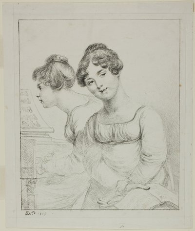 Madame Lavallée och Madame de Valory av Dominique Vivant Denon