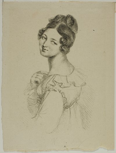 Porträtt av Madame Giacomelli av Dominique Vivant Denon