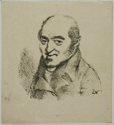 Porträtt av Samuel Rogers, engelsk poet av Dominique Vivant Denon