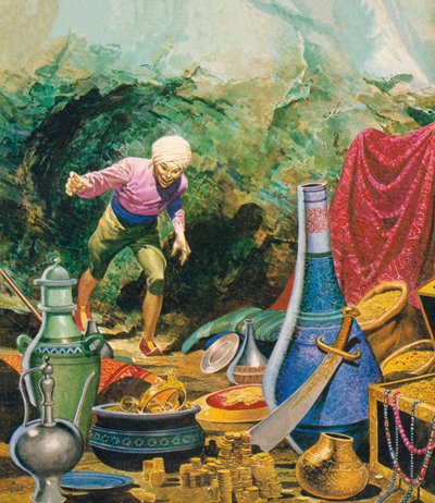 Ali Baba och de fyrtio tjuvarna av Don Lawrence