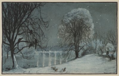 En midvinternattsdröm. En idyll av Kensington Gardens av Donald Maxwell