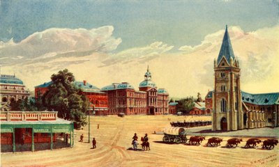 "Church Square, Pretoria", 1902. av Donald McCracken