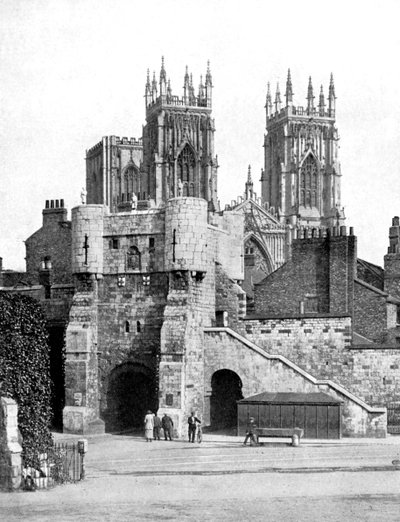 Bootham Bar, York, North Yorkshire, 1924-1926. av Donald McLeish