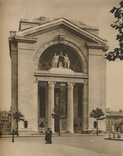 Bush House, ett amerikanskt tillägg till efterkrigstidens London, c1935. av Donald McLeish