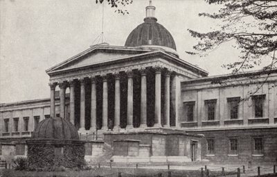 University College, Gower Street, Bloomsbury, London (s/v foto) av Donald McLeish