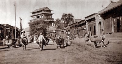 Te Shih Men, Segerns port, Peking av Donald Mennie