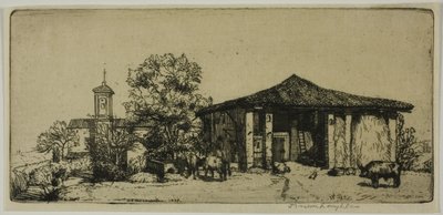 En toskansk gård av Donald Shaw MacLaughlan
