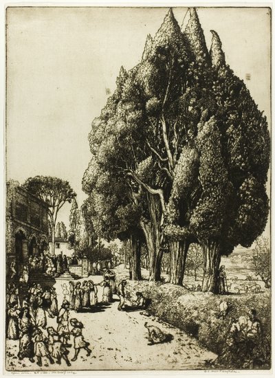 Cypress Grove av Donald Shaw MacLaughlan